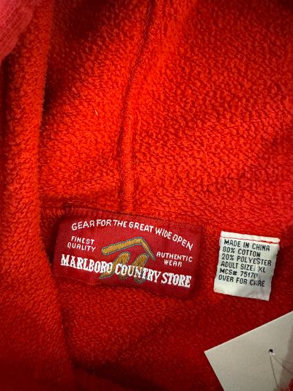 00s Marlboro Essential Red Hoodie (XL)