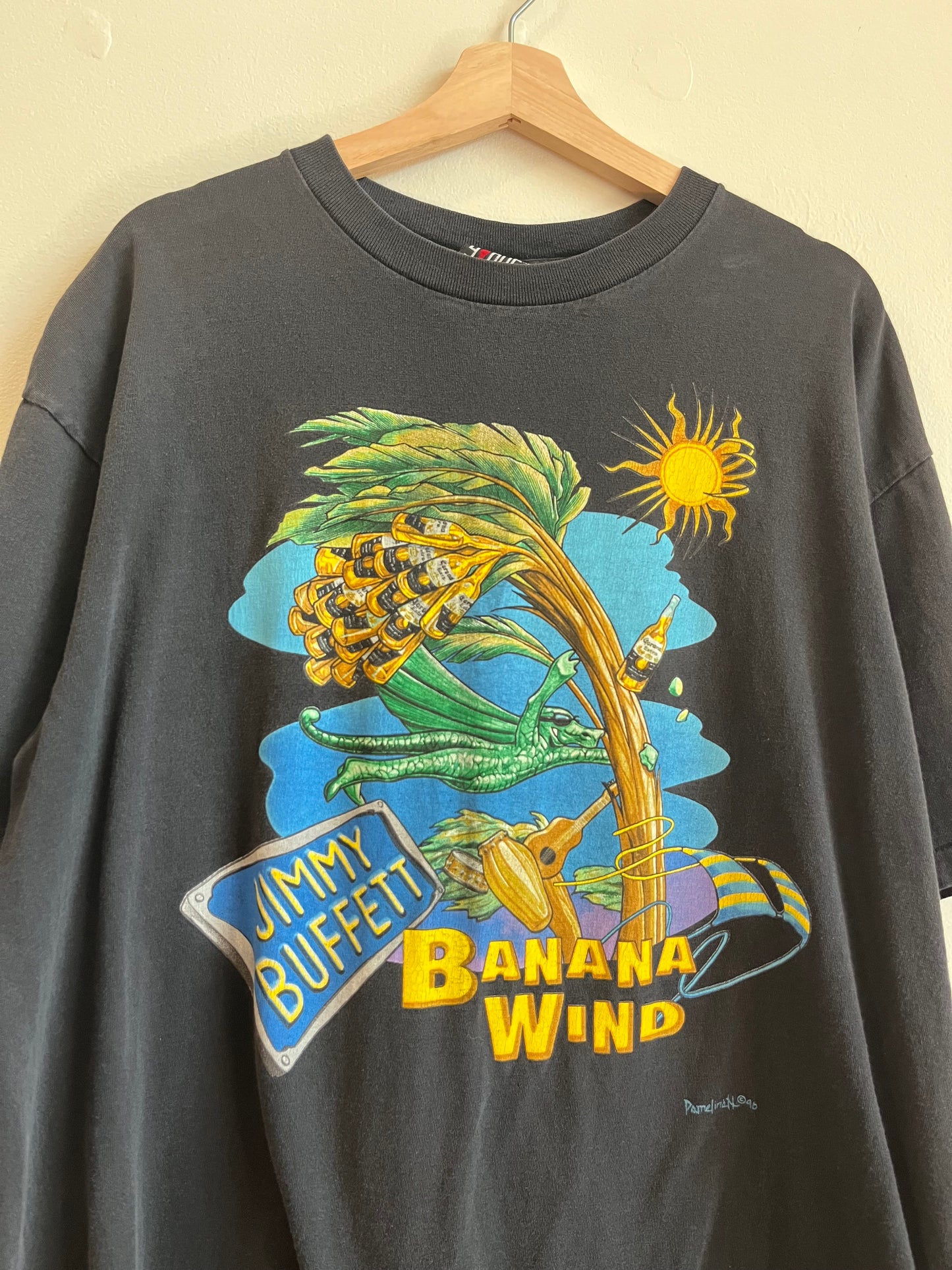 1996 Jimmy Buffet Banana Wind Music Tour Tee (XL)