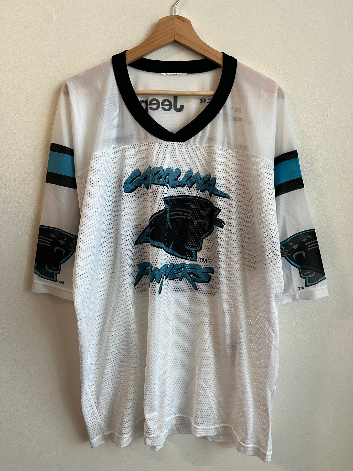2005 Carolina Panthers Jeep Mesh Jersey (XL)