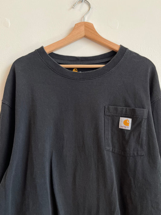 2000s Carhartt Black Long Sleeve (XL)