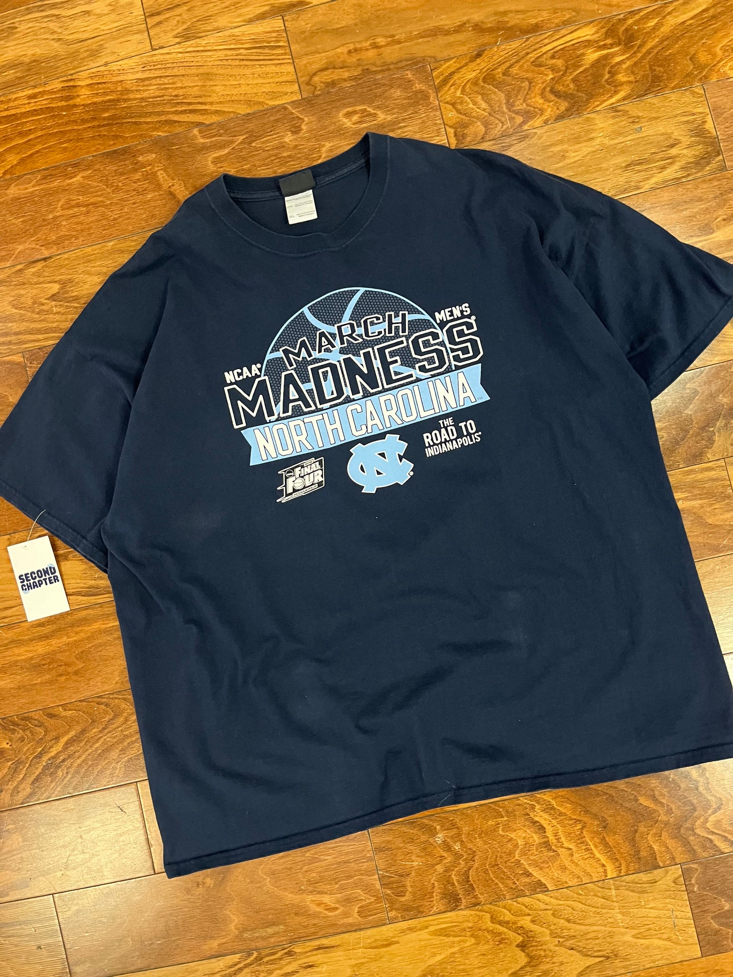 2015 University of North Carolina (UNC) March Madness Tee (XXL)