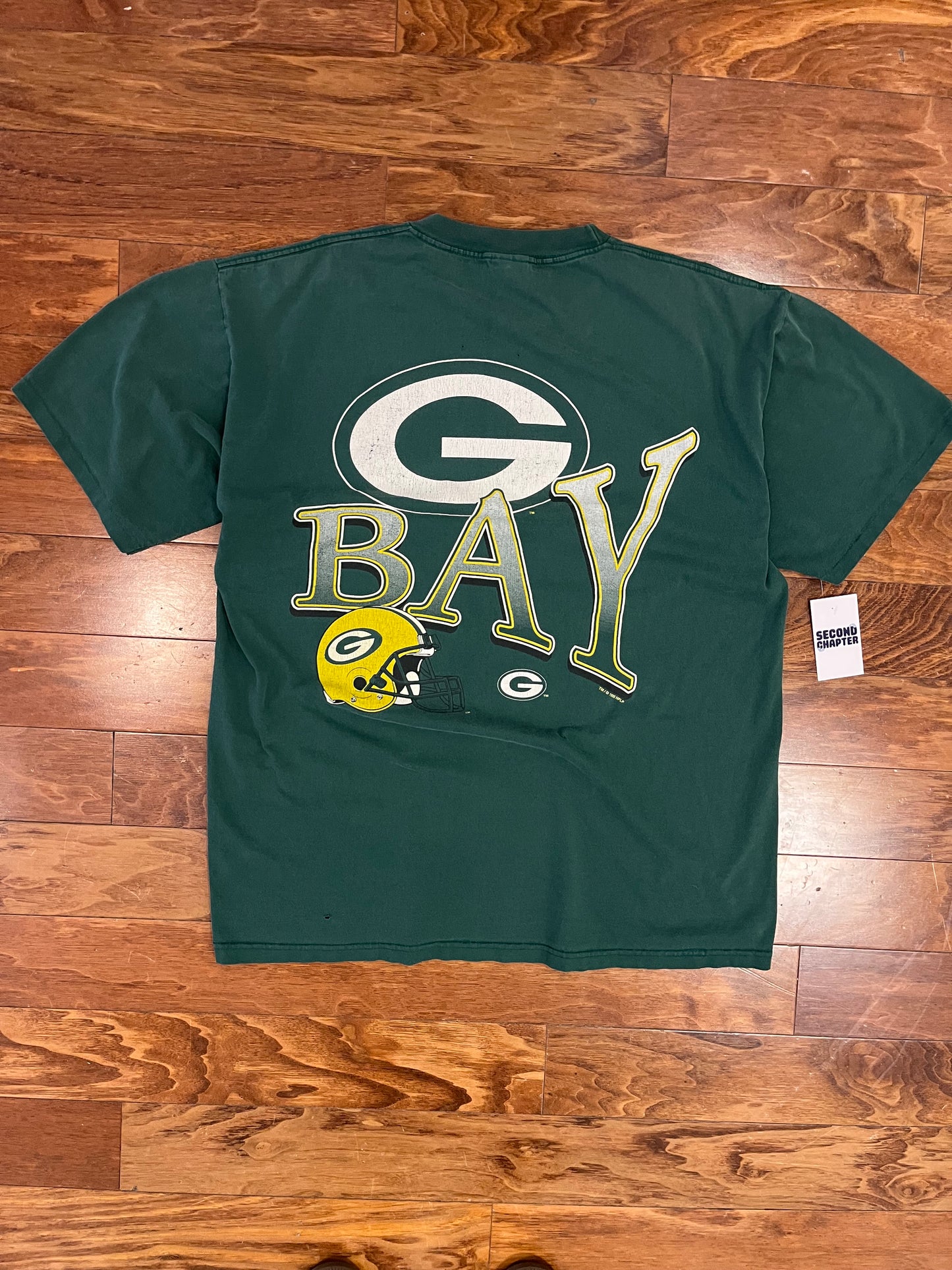90s Green Bay Packers Double Sided Tee (XL)