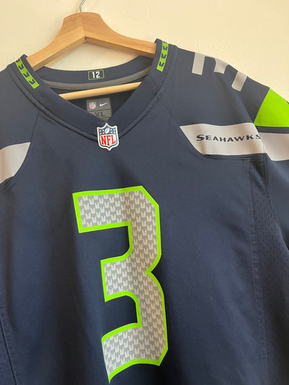 2015 Seattle Seahawks Russell Wilson Nike Jersey (XL)