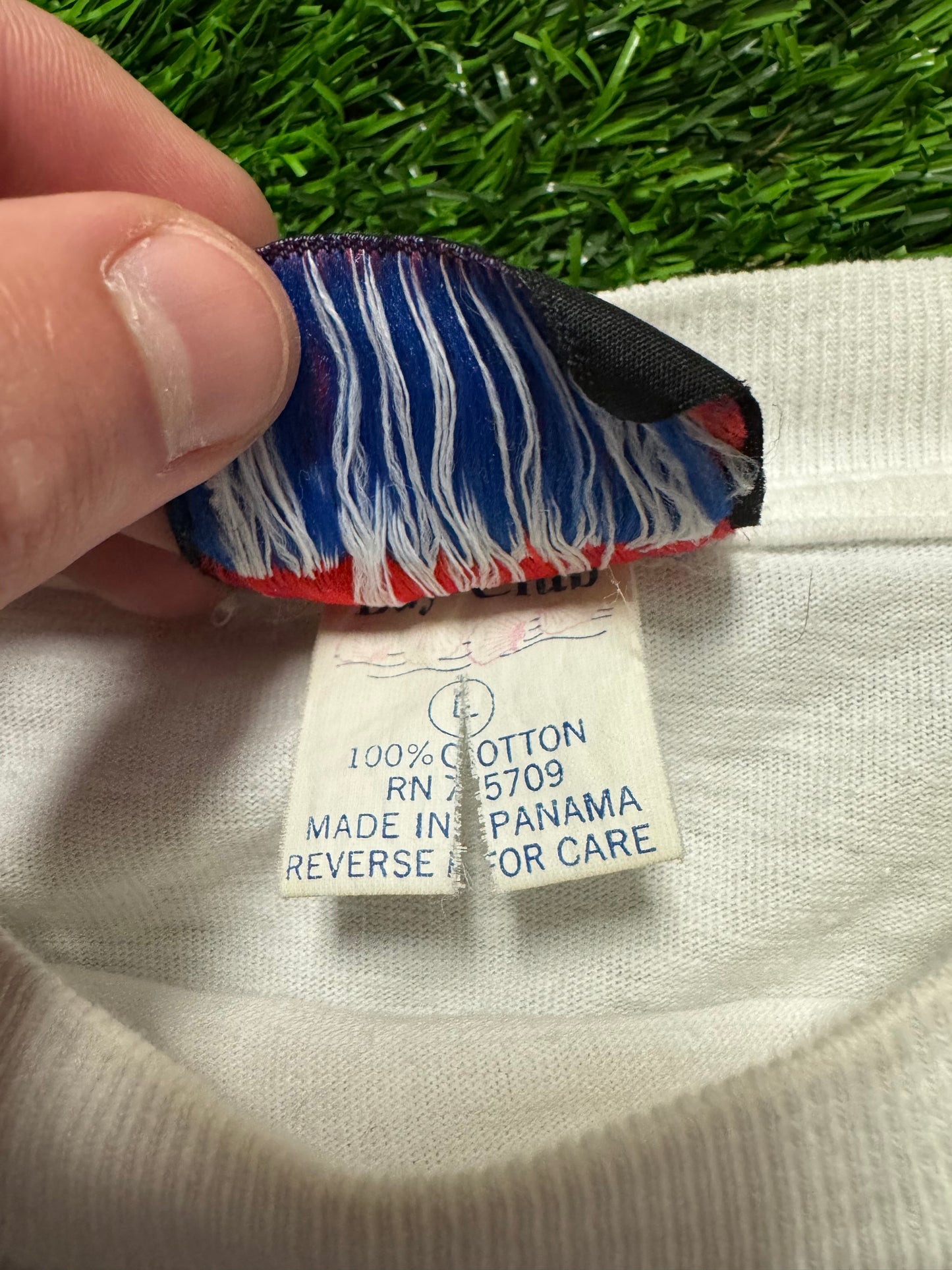 1993 Carolina Panthers Looney Tunes Vintage Double Sided Tee (L)