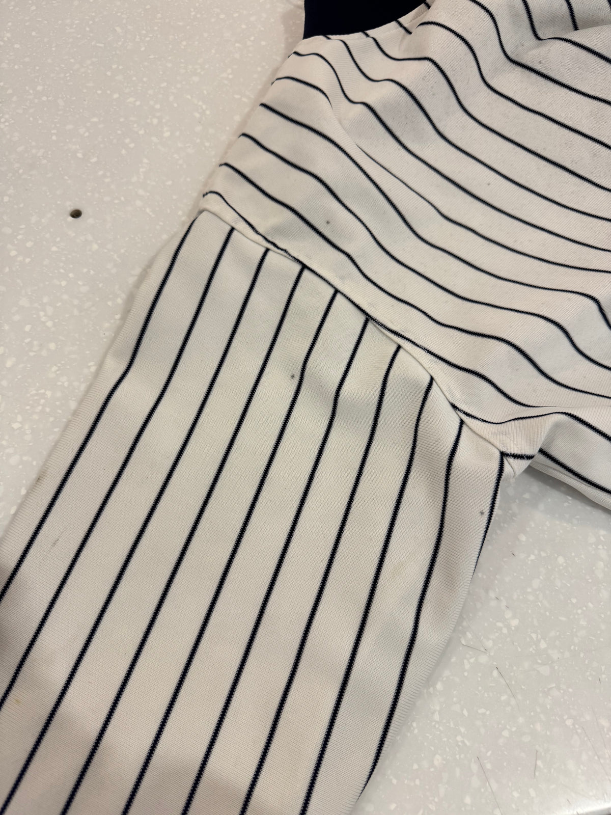 80s Chicago White Sox Vintage Pinstripe Coach Jacket (M)