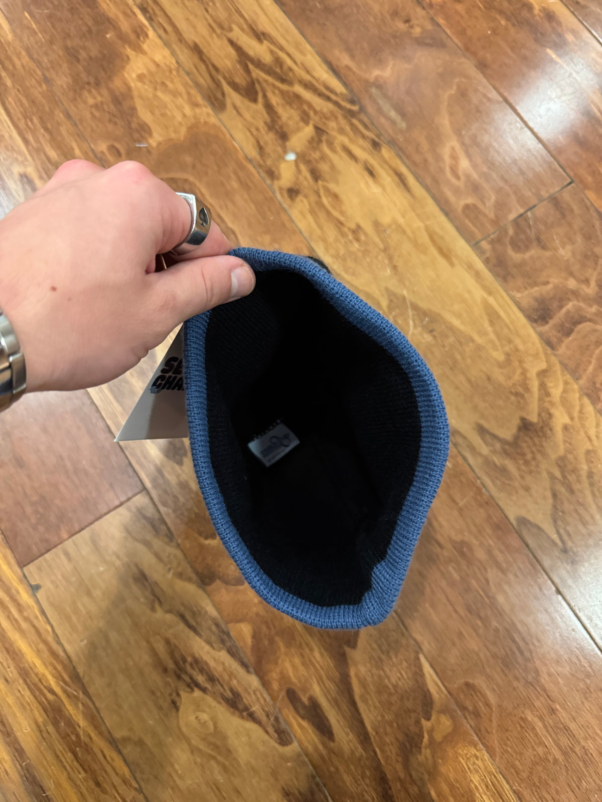 00s Charlotte Bobcats Logo Beanie (OS)