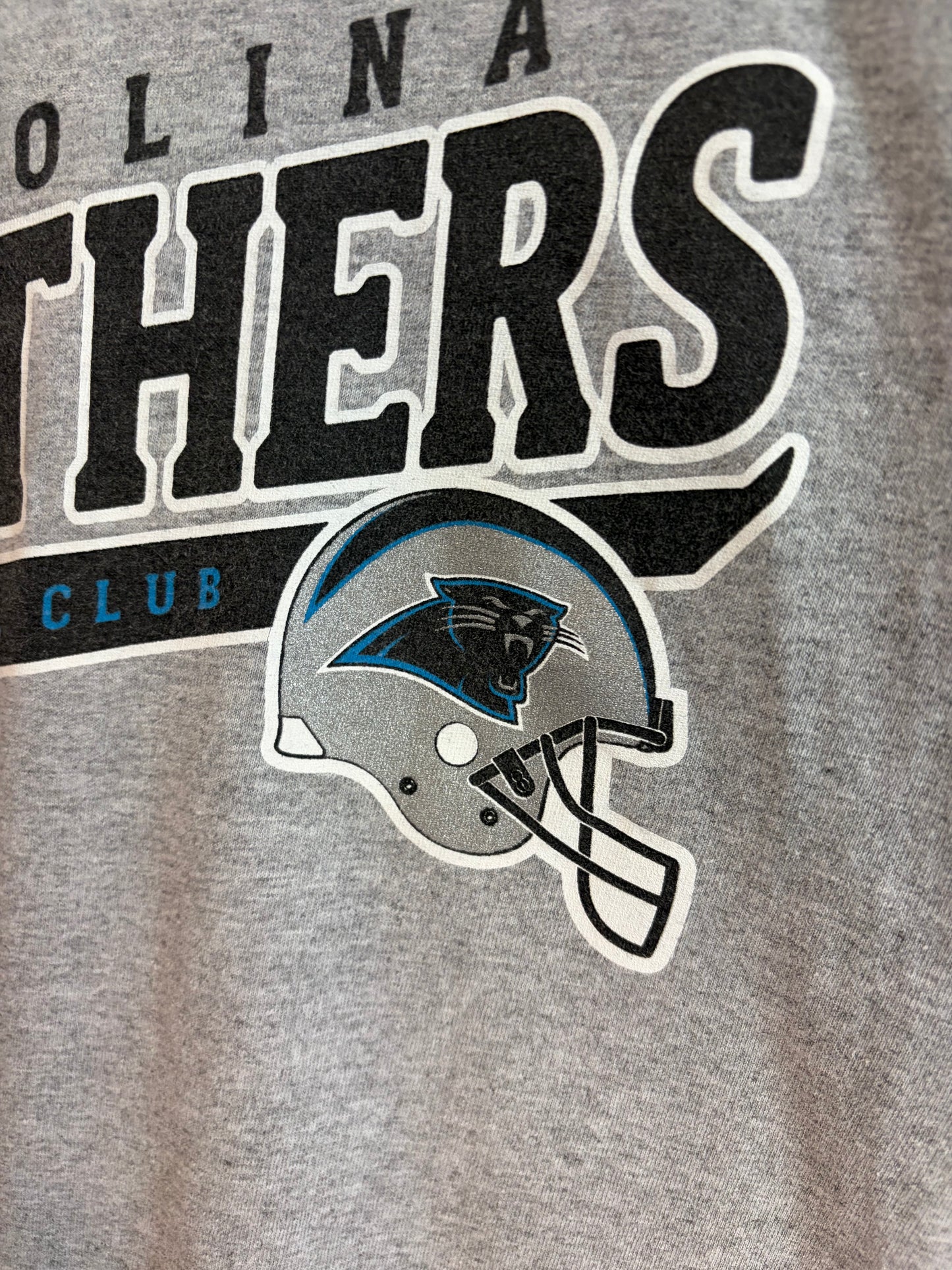 2010s Carolina Panthers Football Club Sparkle Tee (L)