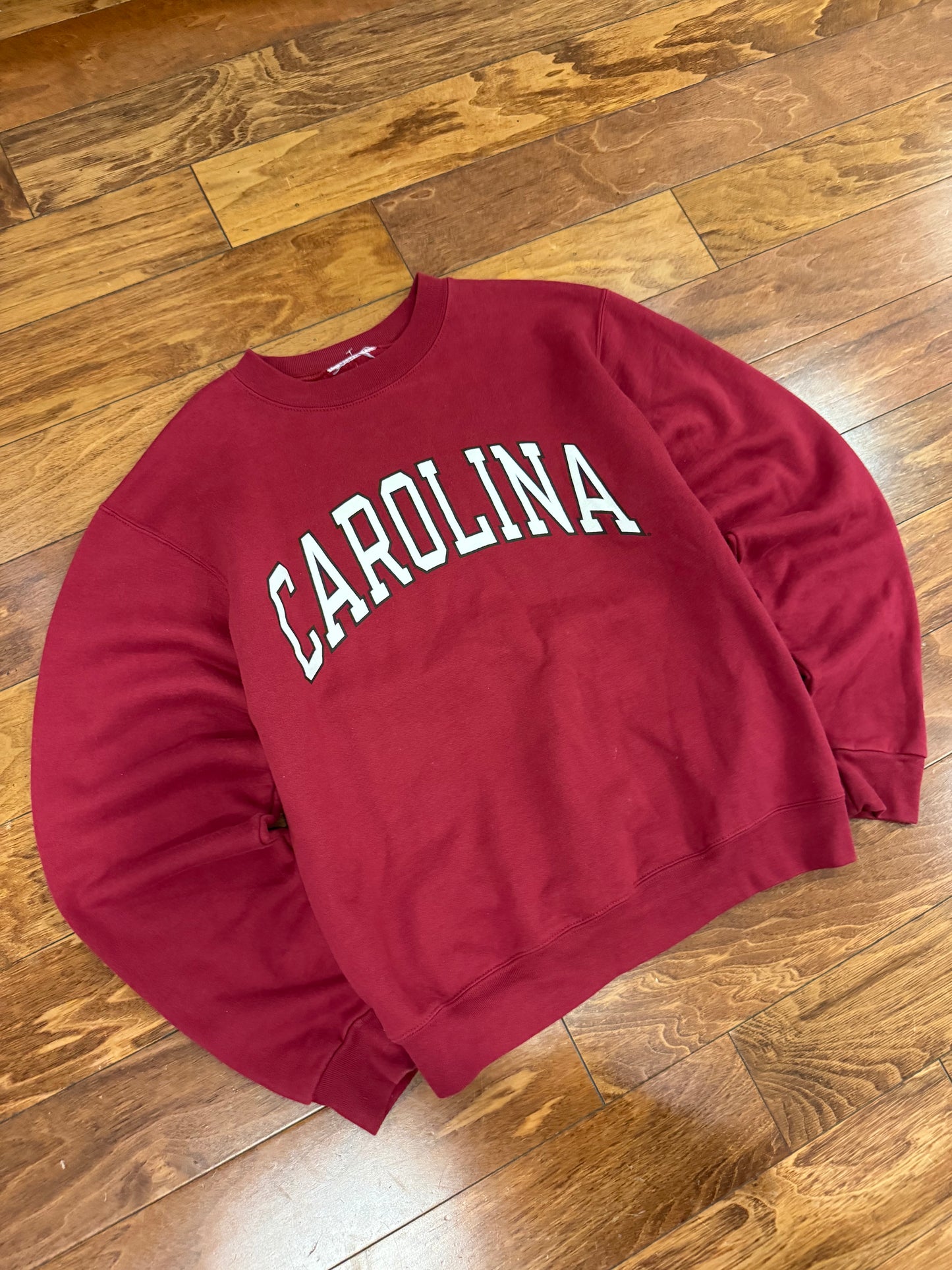 University Of South Carolina (USC) Spell Out Champion Vintage Crewneck (M)