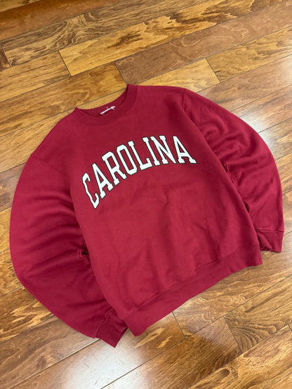 University Of South Carolina (USC) Spell Out Champion Vintage Crewneck (M)