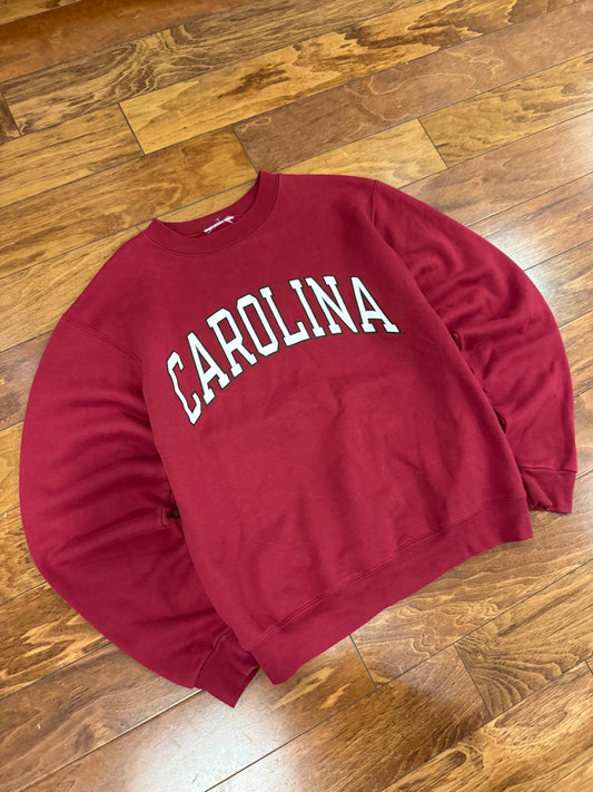 University Of South Carolina (USC) Spell Out Champion Vintage Crewneck (M)