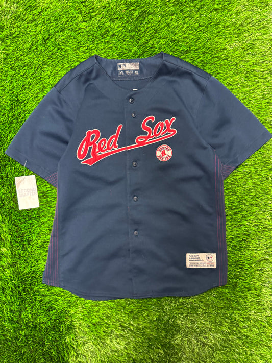 00s Boston Red Sox David Ortiz Youth Baseball Jersey (Youth L)