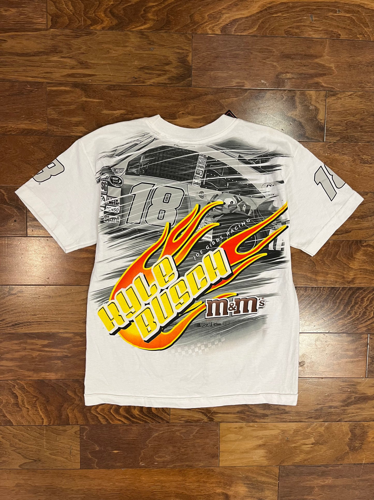 2008 Nascar Kyle Bush M&M AOP Tee (Youth M)