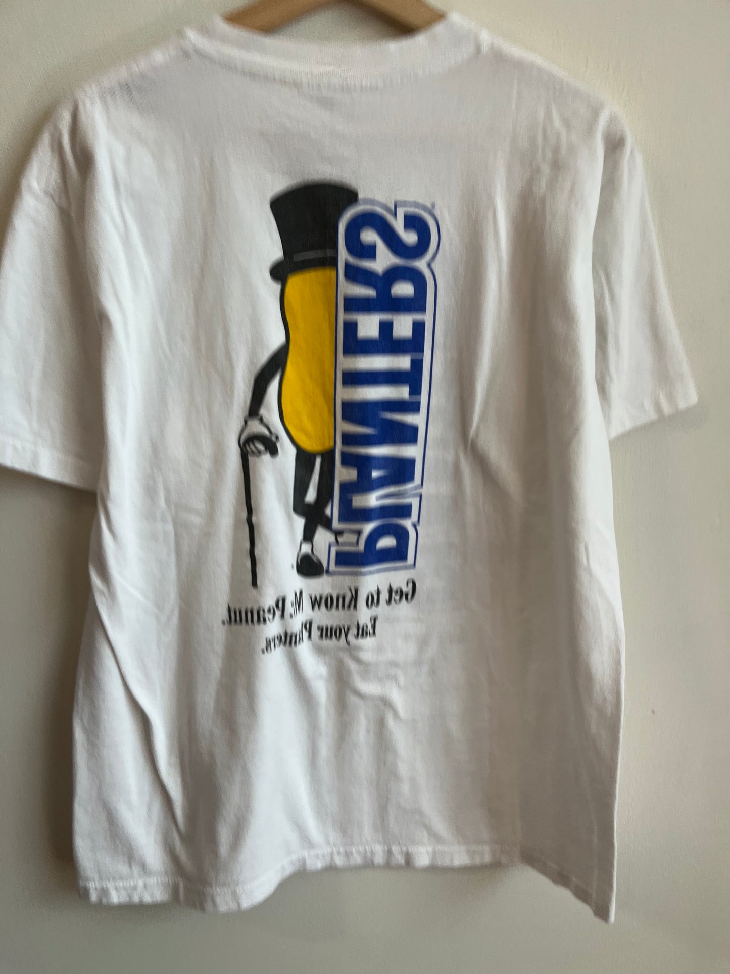 90s Mr. Peanut Planters Vintage Promo Tee (L)