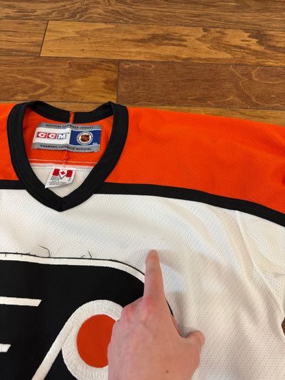 00s Philadelphia Flyers CCM Away Hockey Jersey (M)