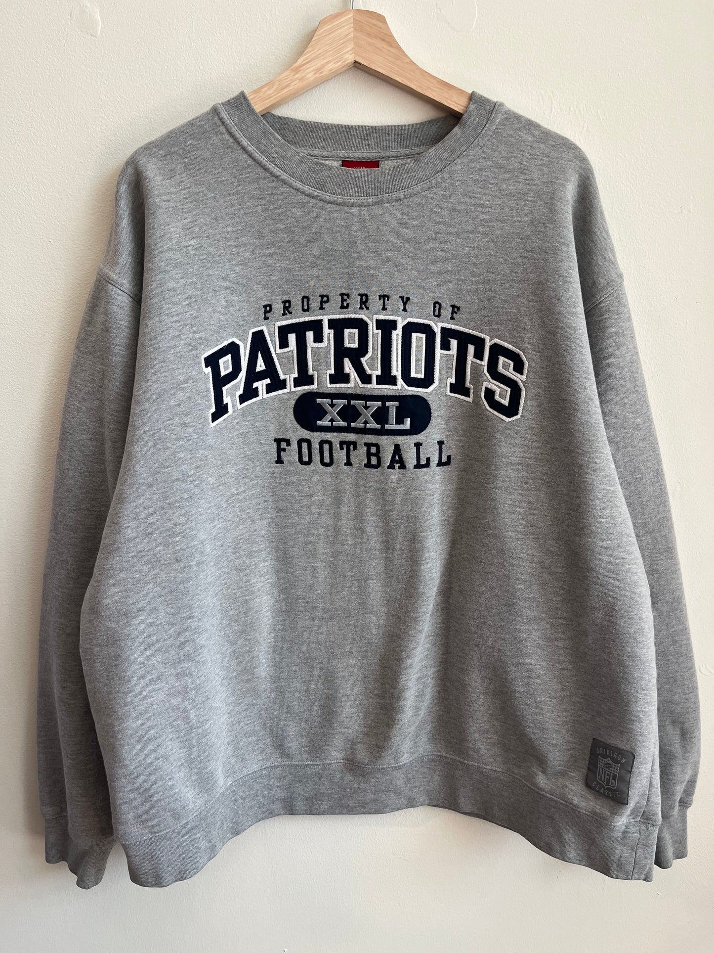 00s Property of New England Patriots Reebok Crewneck (L)