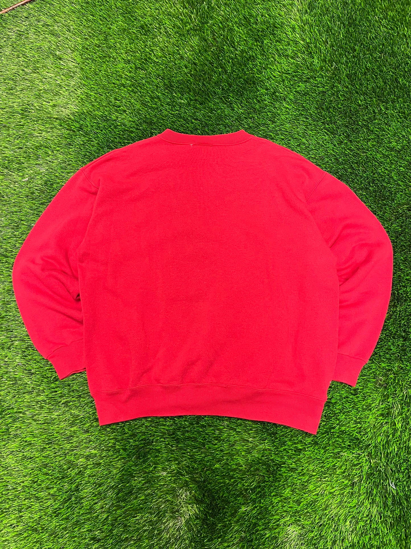90s Kansas City Chiefs Helmet Crewneck (L)