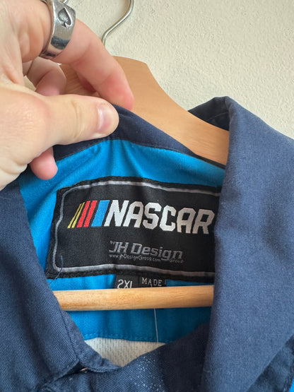00s Nascar Busch Beer Mechanic Shirt (XXL)