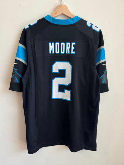 00s Carolina Panthers DJ Moore Home Nike NFL Jersey (S)