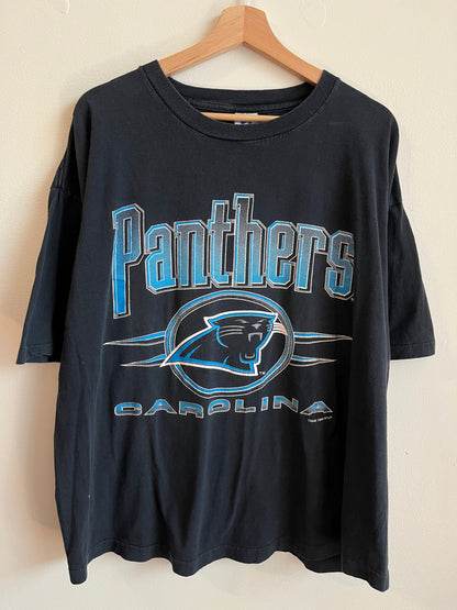 1996 Carolina Panthers Logo 7 Tee (XL)