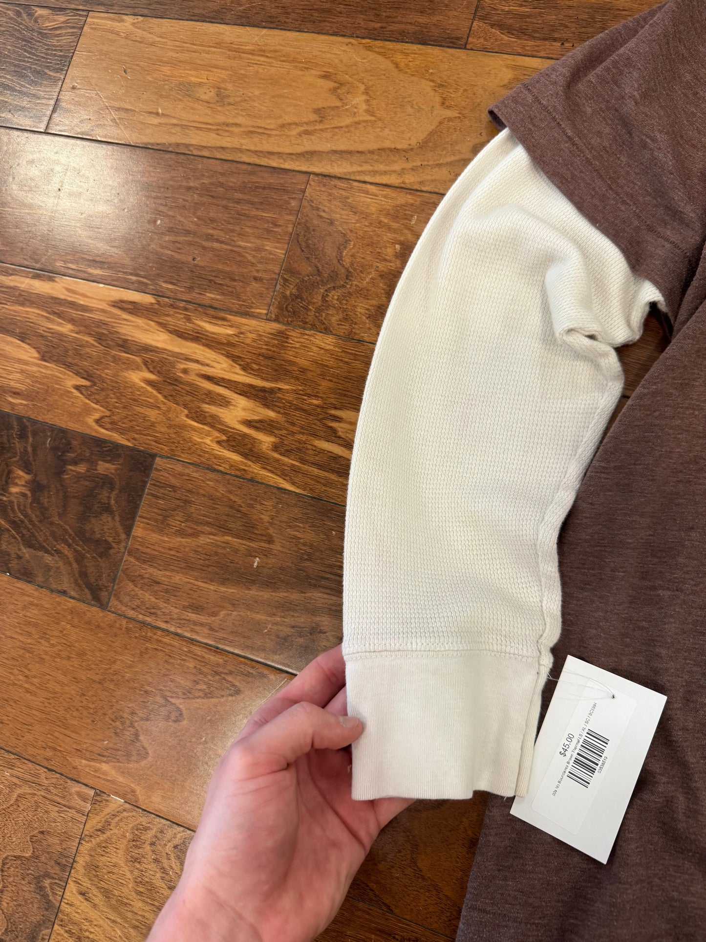 00s No Boundaries Brown Long Sleeve Thermal (XL)