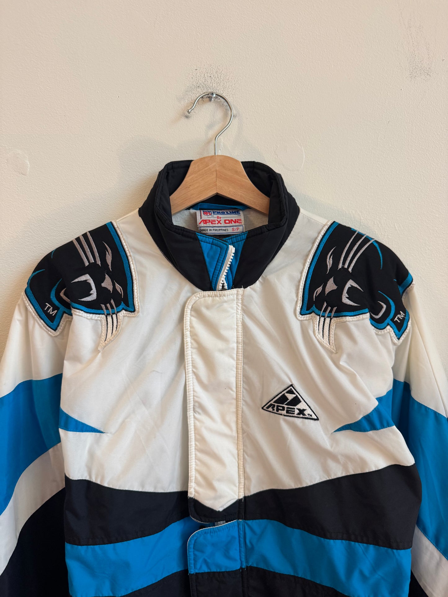 90s Carolina Panthers NFL Pro Line Apex One Windbreaker (S)