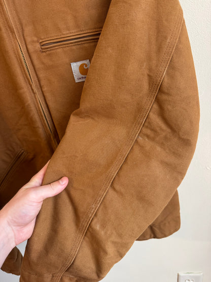 2018 Carhartt Tan Detriot Essential Jacket (M)