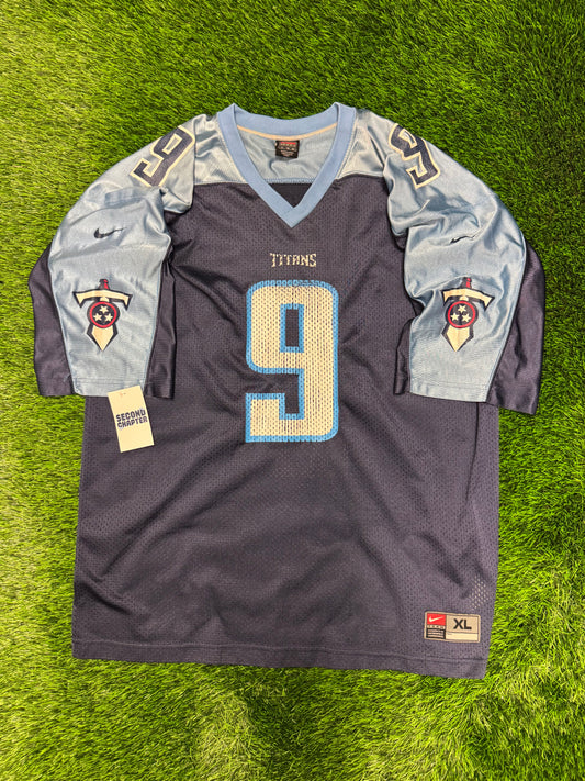 Tennessee Titans Steve McNair Nike Team #9 Jersey (XL)