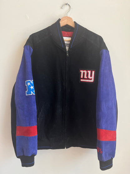 00s New York Giants Suede NFL Jacket (M)