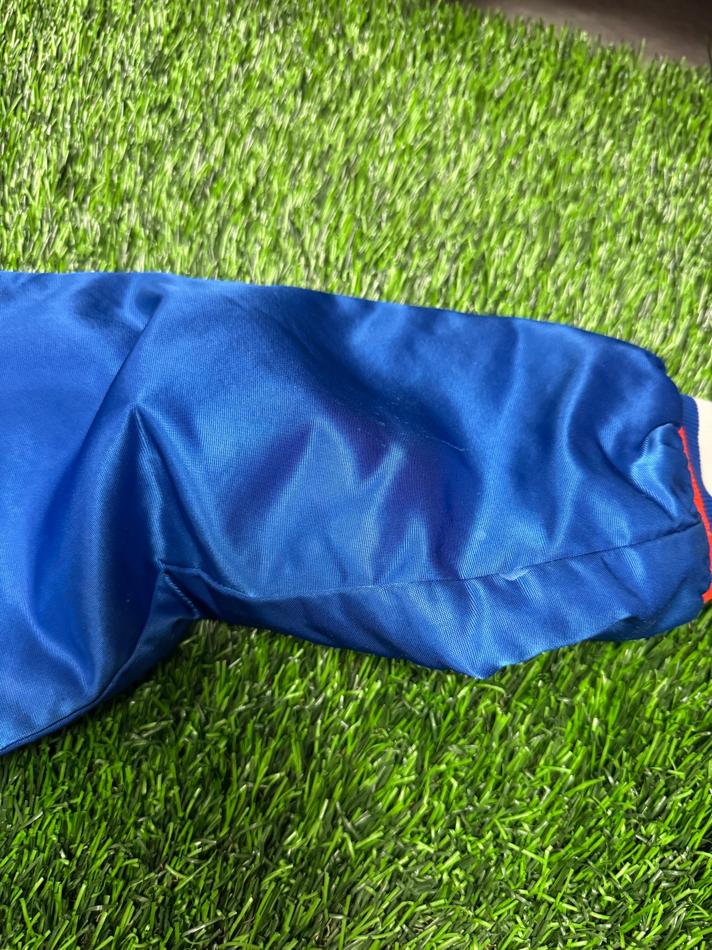 90s New York Islanders Vintage NHL Starter Satin Jacket (XL)