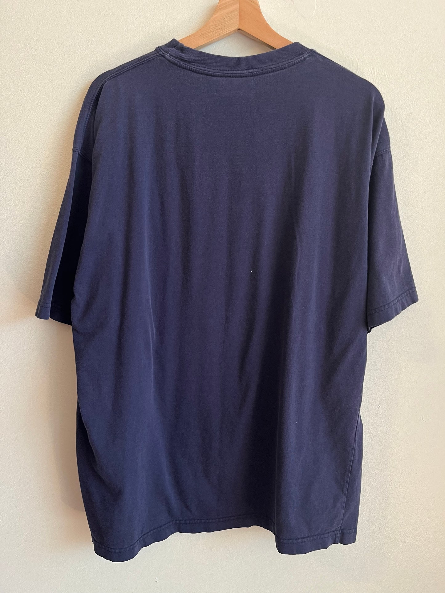 00s Dallas Mavericks NBA Navy Tee (XL)