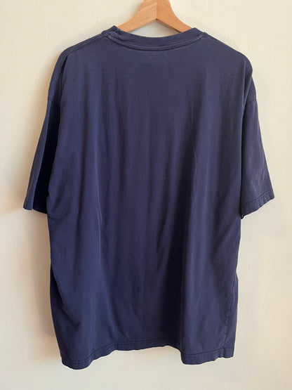 00s Dallas Mavericks NBA Navy Tee (XL)