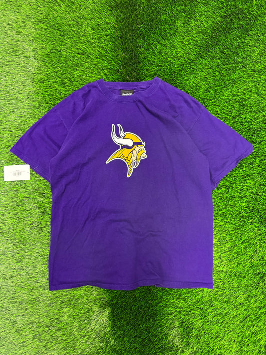 00s Minnesota Vikings Brett Favre #4 Jersey Tee (M)
