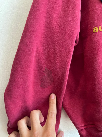 90s BUM Equipment Stained Cropped Crewneck (M)