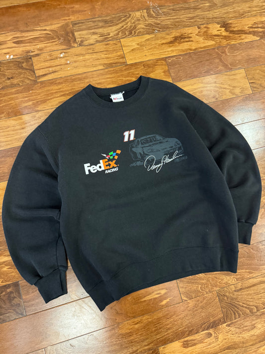 00s Fedex Nascar Crewneck (XL)