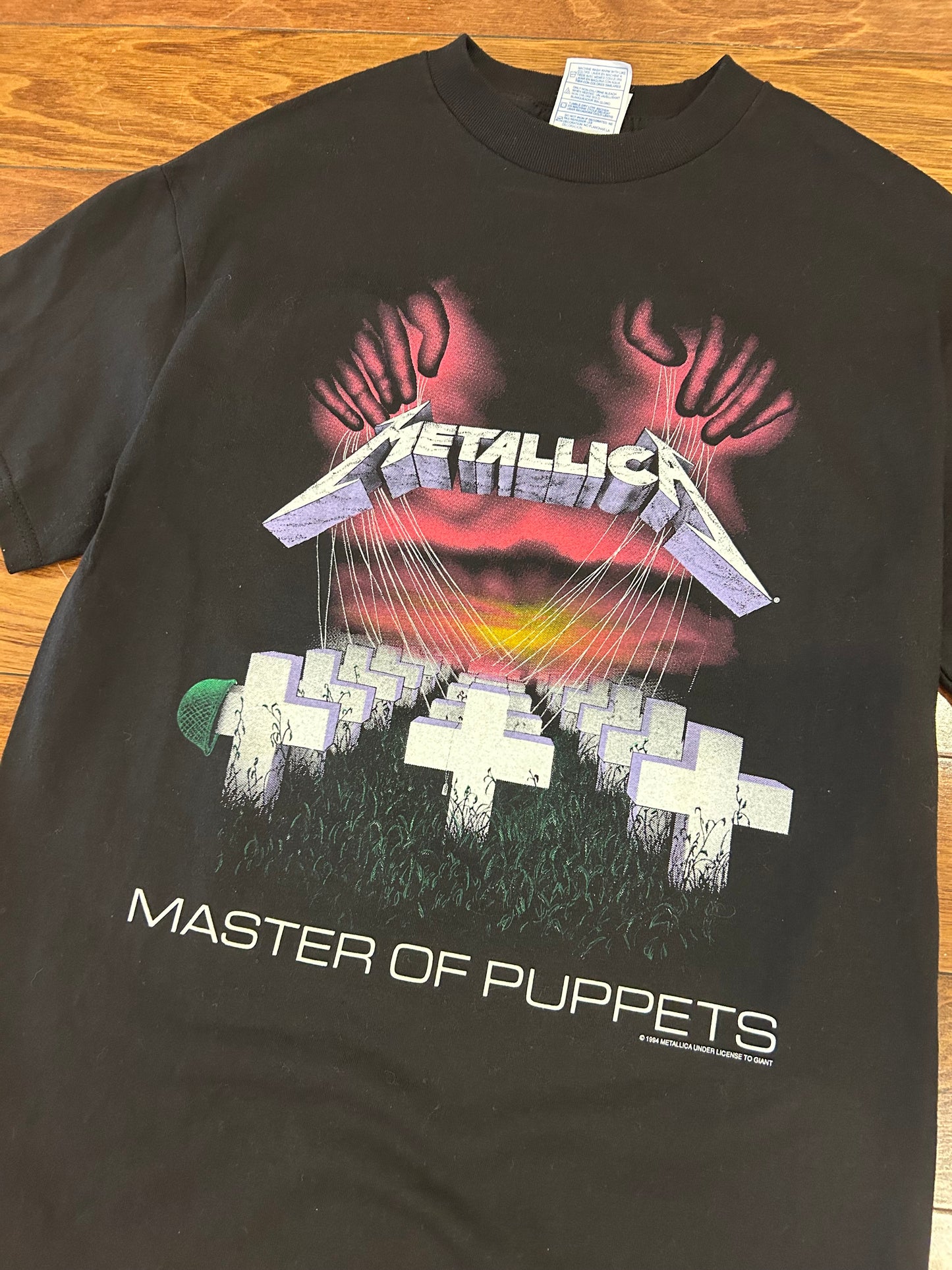00s Metallica Master of Puppets Vintage Music Band Tee (M)