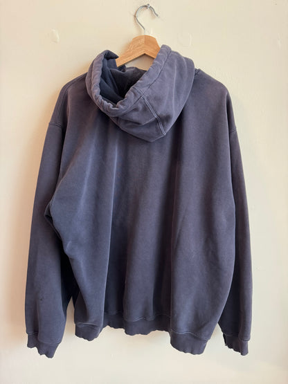 00s Carhartt Faded Essential Blue Hoodie (XL)