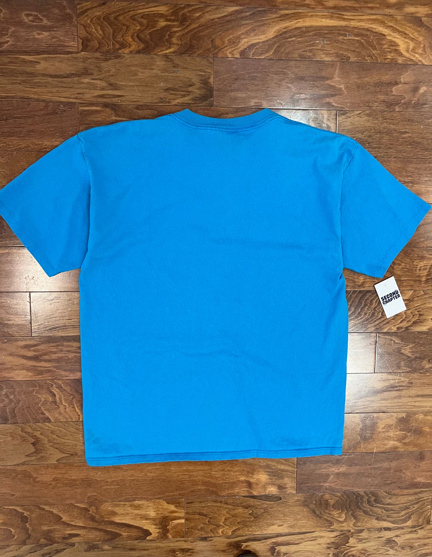 90s Carolina Panthers Embroidered Spell Out Tee (XL)