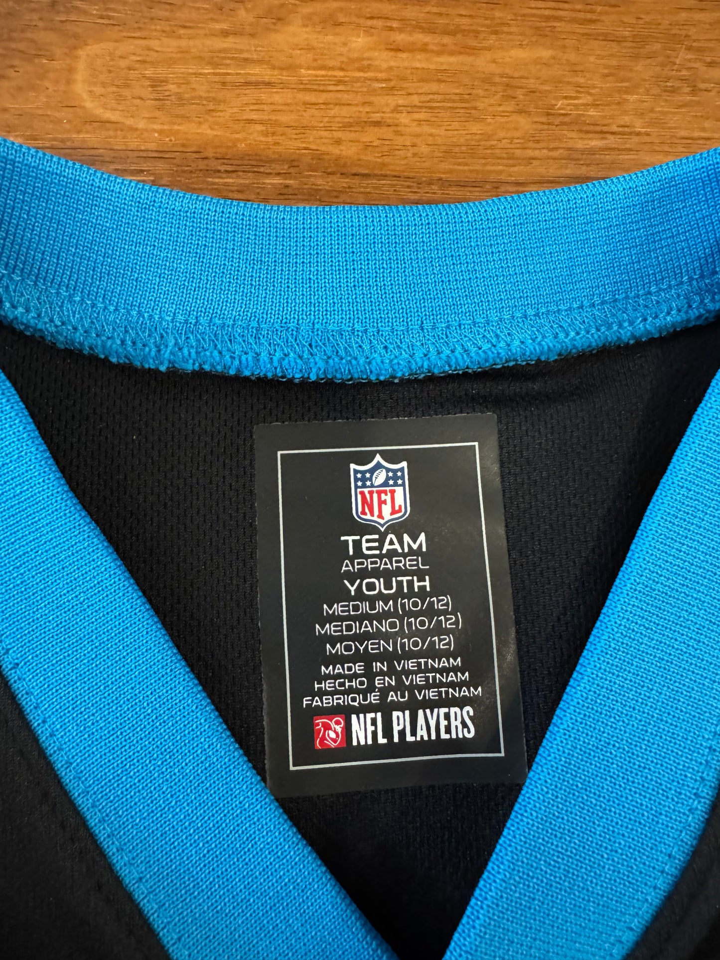 00s Carolina Panthers Greg Olsen Home Jersey (Youth M)