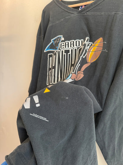 1994 Carolina Panthers Taz Looney Long Sleeve Shirt (L)