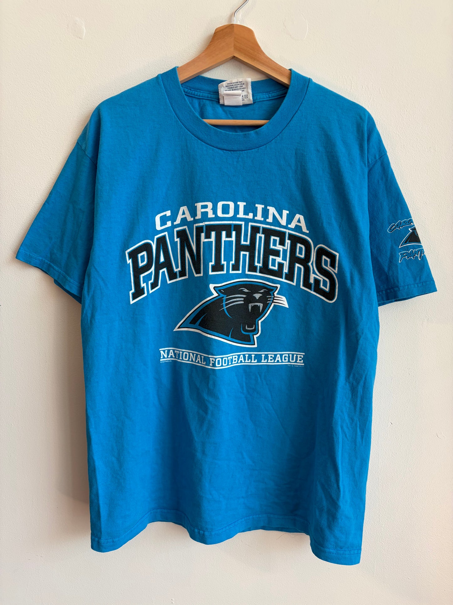 1998 Carolina Panthers Lee Sport Blue Tee (L)
