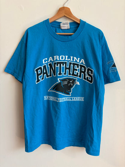 1998 Carolina Panthers Lee Sport Blue Tee (L)