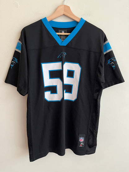 2010s Carolina Panthers Luke Keuchly Team Apparel Jersey (Youth XL)