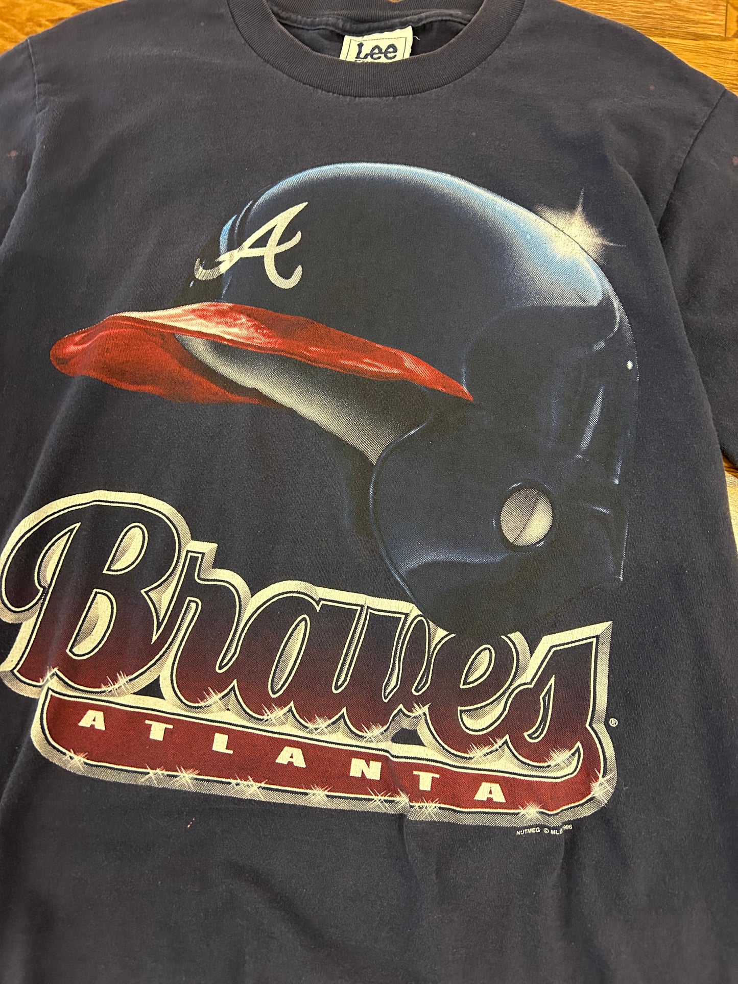 1996 Atlanta Braves Helmet Tee (M)