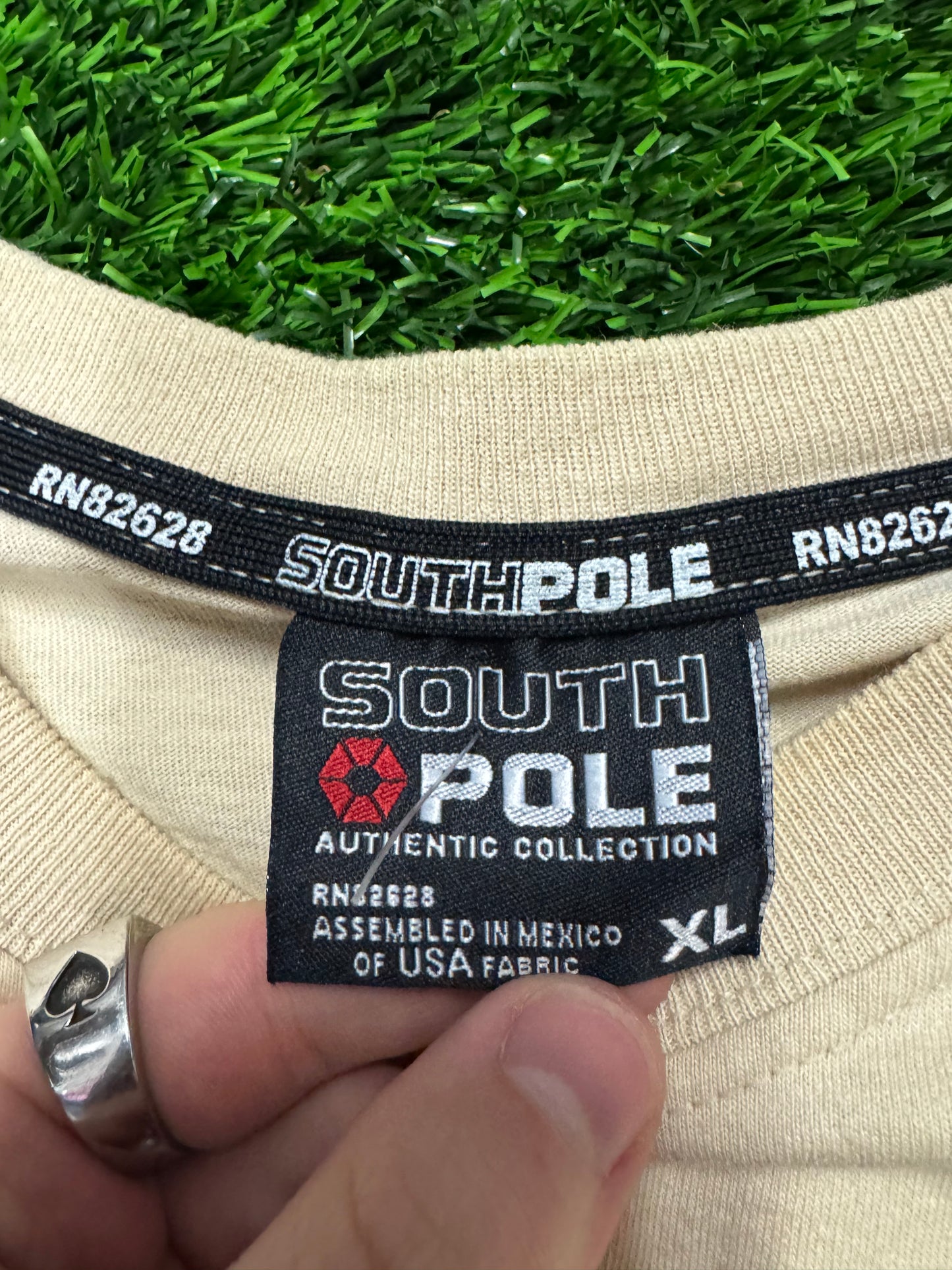 00s South Pole Tan Oversized Tee (XL)