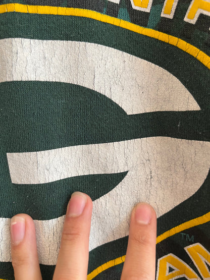 1996 Green Bay Packers Vintage Big Spell Out Crewneck (M)