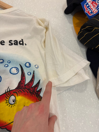 1990s Dr. Suess Fish Women's Tee (M)