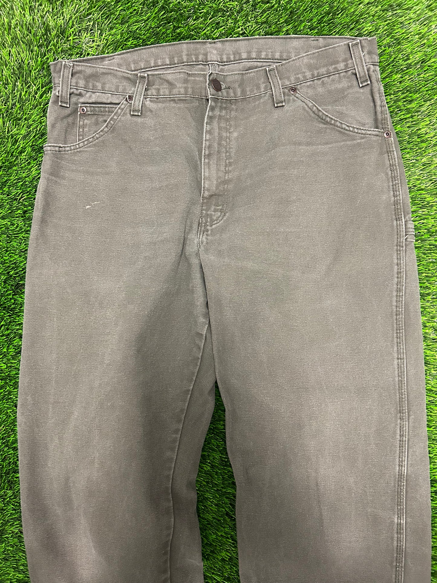 2011 Dickies Olive Green Carpenter Pants (36 x 34)