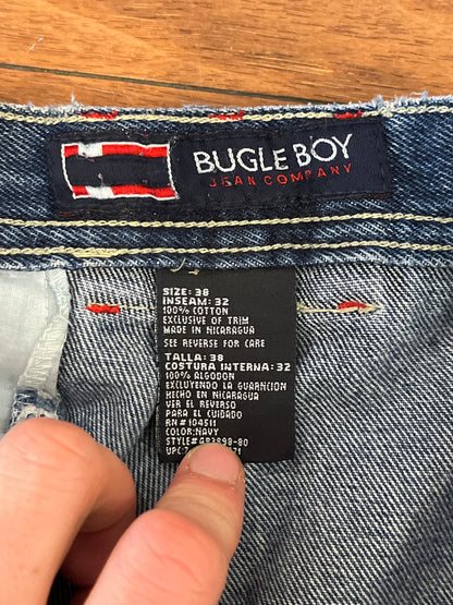 00s Bugle Boy Baggy Cargo Shorts (38)