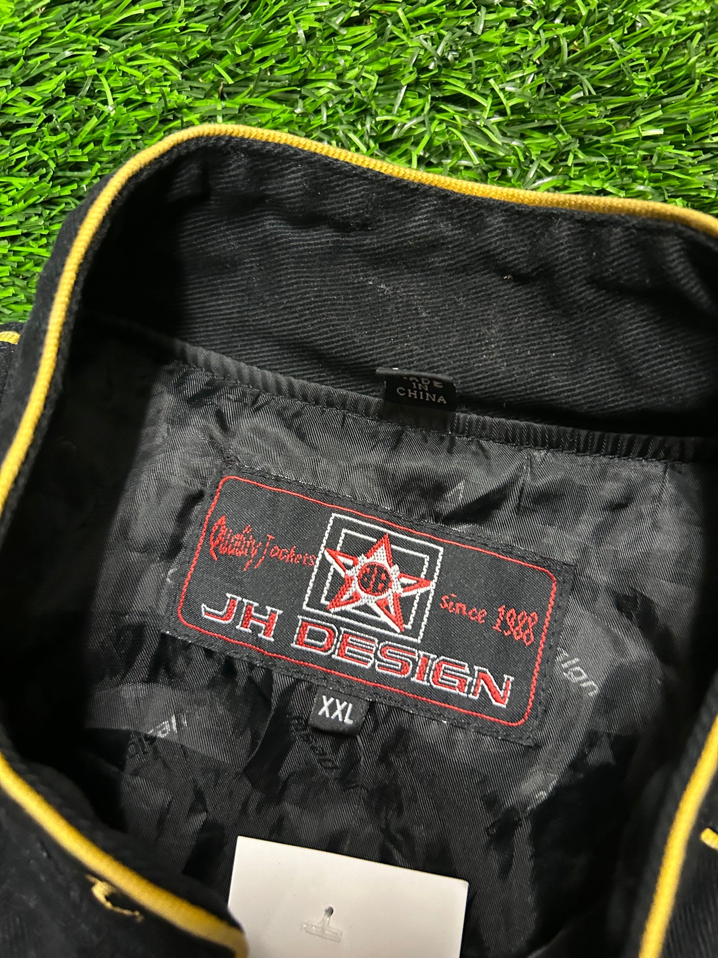 90s Crown Royal Vintage Nascar Jeff Hamilton Racing Jacket (XL)