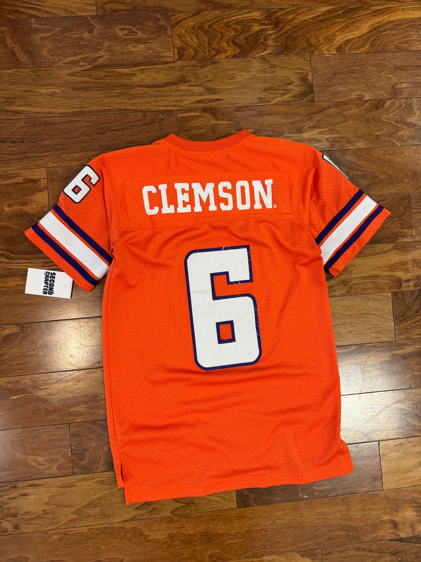 00s Clemson University Colosseum Football Jersey (Youth M)